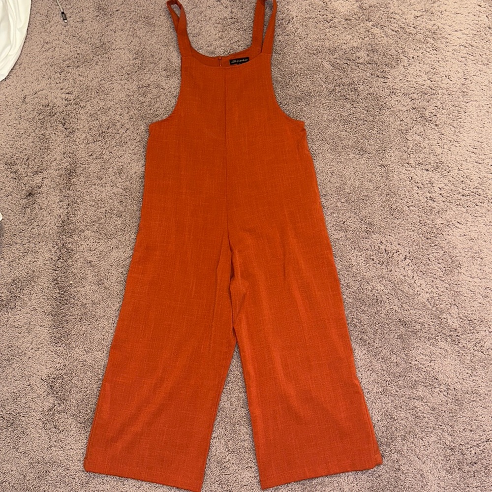 Women’s Orange Shinestar Romper